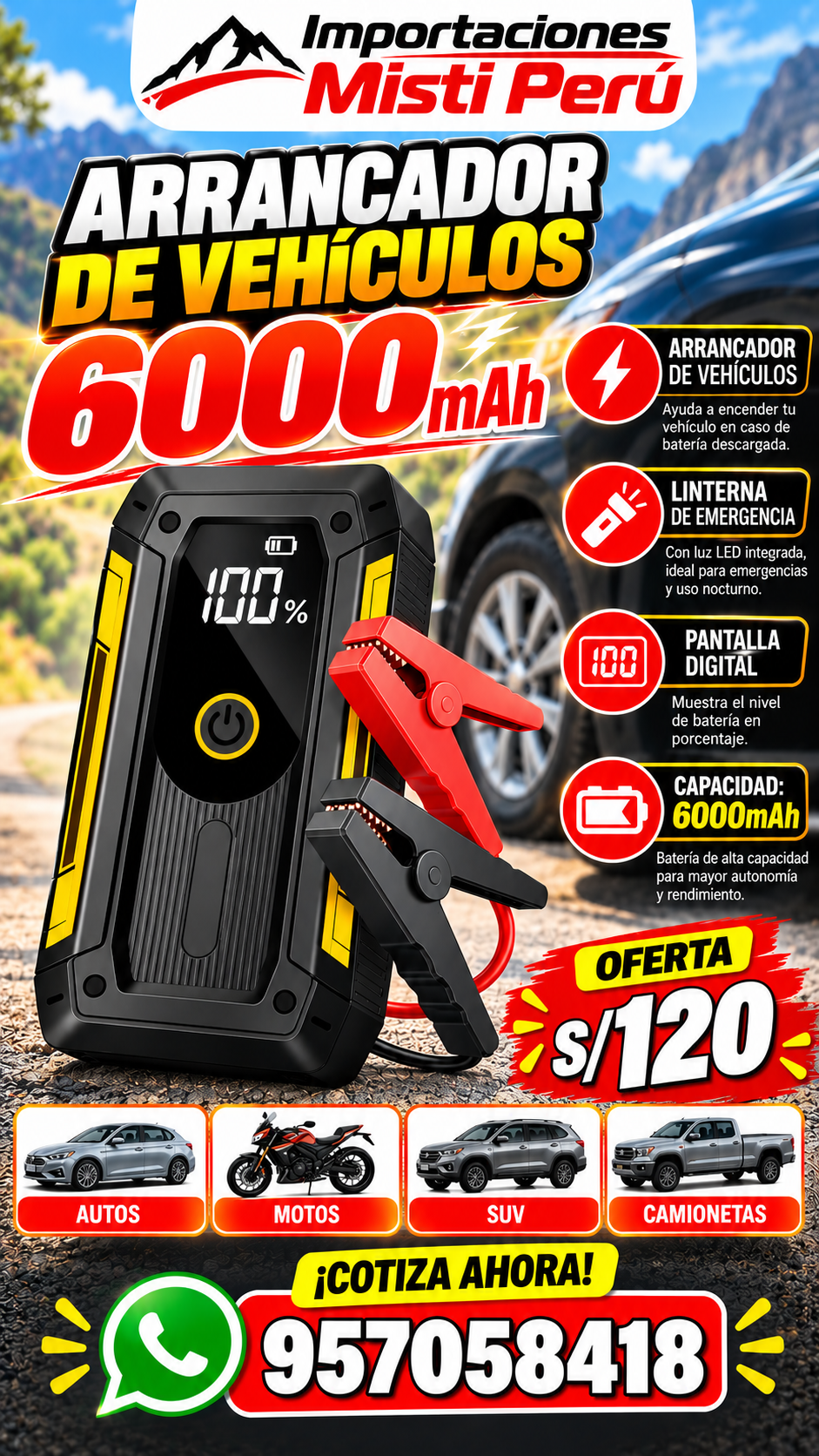 Arrancador 6000A
